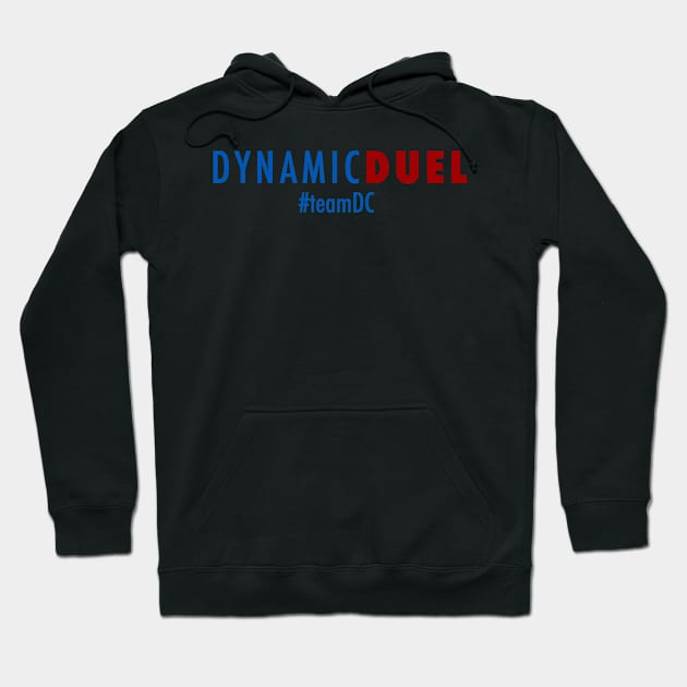 Dynamic Duel #TeamMarvel (color logo) Hoodie by Dynamic Duel